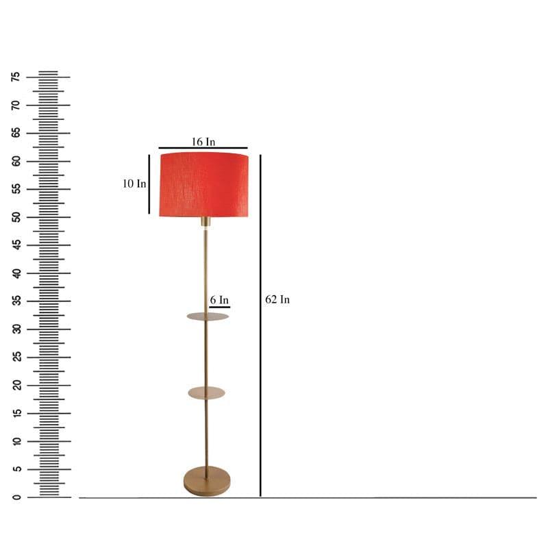 Mirami Kia Floor Lamp With Shelf media 6