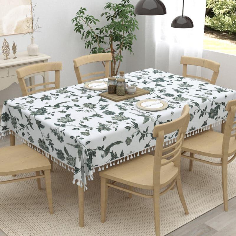 Vipasa Floral Table Cover - Grey media 3