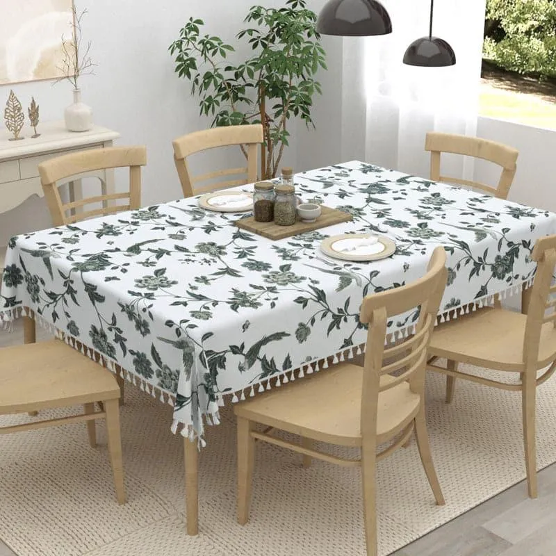 Vipasa Floral Table Cover - Grey media 3