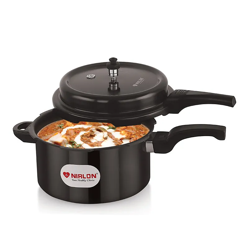 Nirlon Hard Anodized Pressure Cooker - 7500 mL media 5