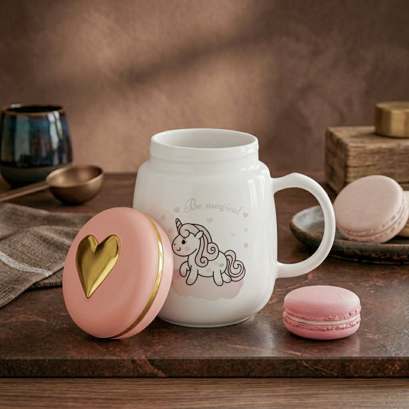 Unicorn Cloud Ceramic Coffee Mug (400 mL) media 4