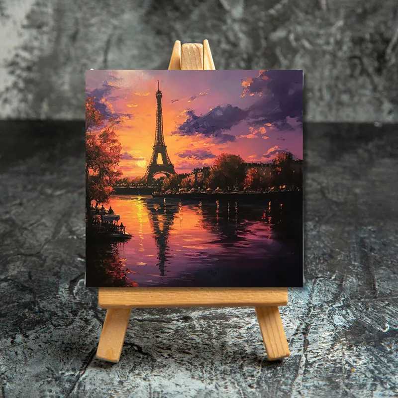Eiffel Sunsets Showpiece media 4