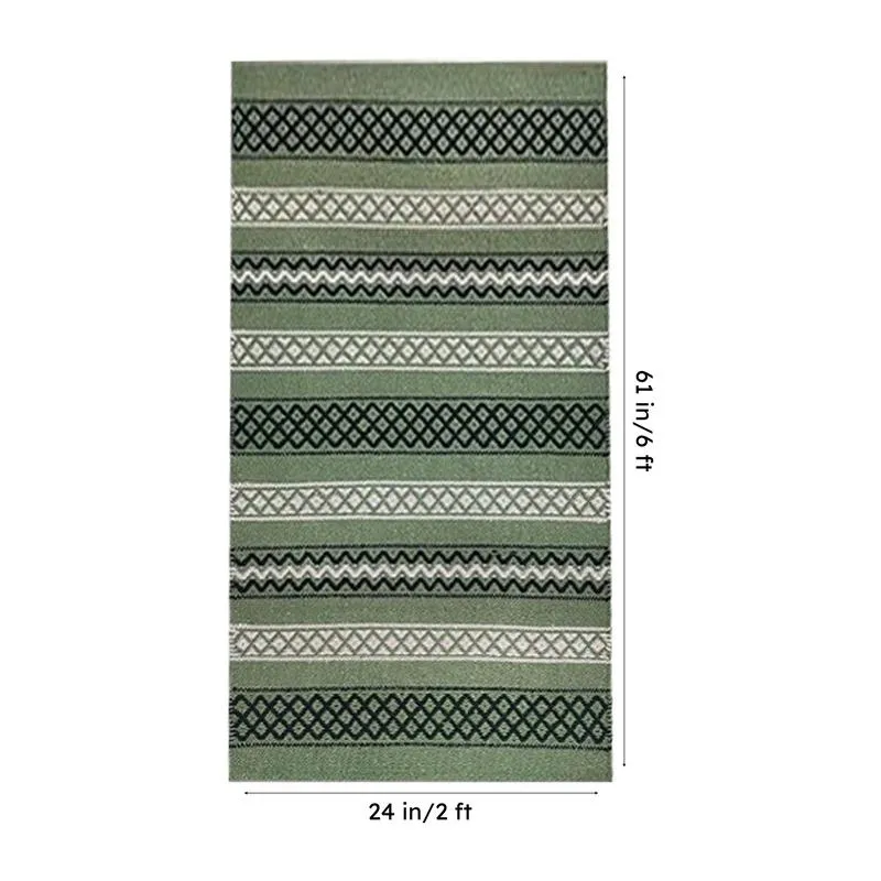 Modern Chevron Cotton Runner Rug media 10