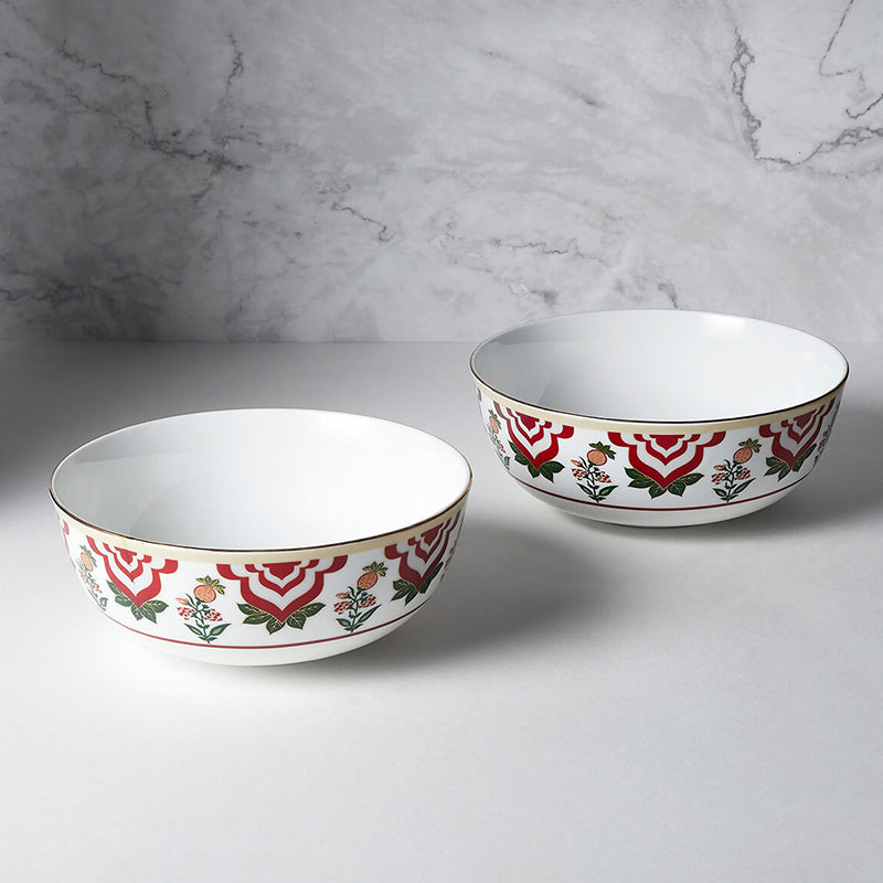 India Circus Parisienne Bone China Dinner Set - 20 Piece Set media 6