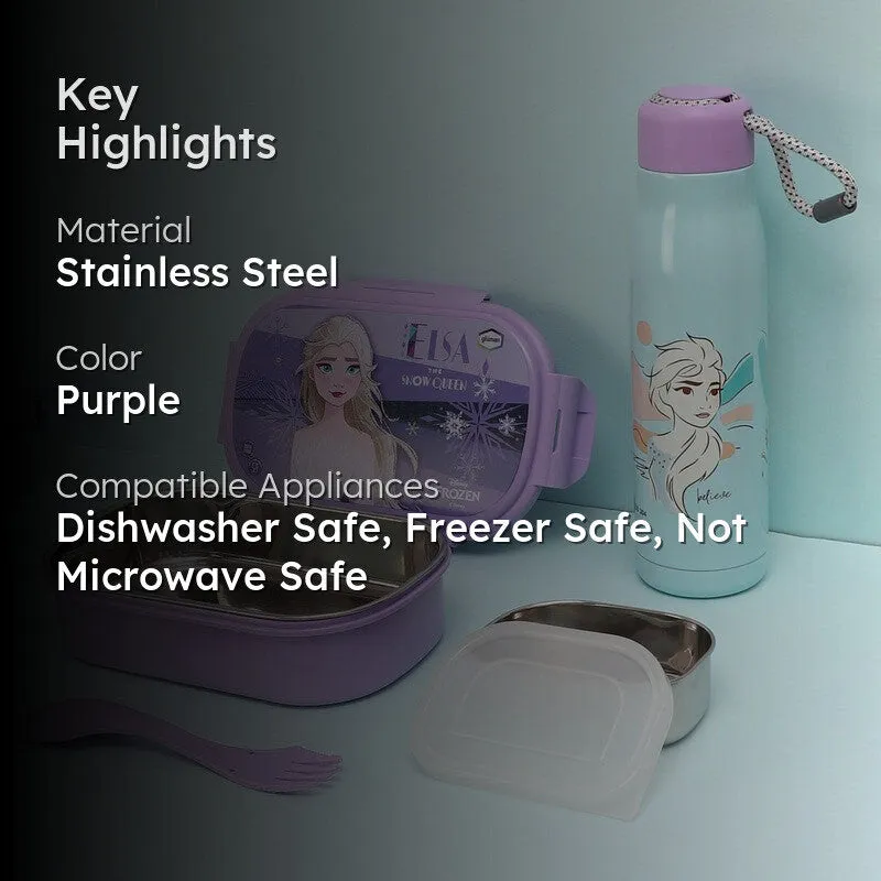 Stacy Lunch Box 700 ML With 600 ML Water Bottle - Two Piece Set media 2
