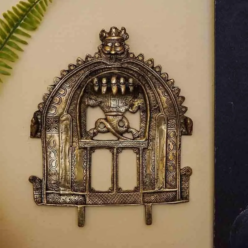 Thiruvachi Brass Wall Accent media 1