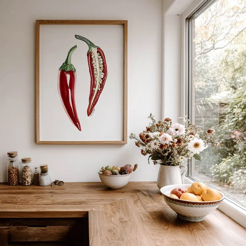 ChilliSplit Archival Canvas Wall Art - Brown media 7