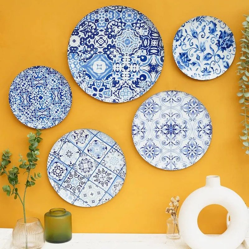 Portugese Charm Wall Plate - Set Of Five media 1