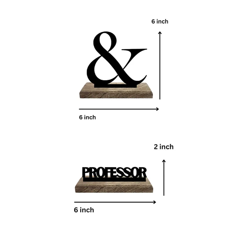 Professor Showpiece - Set Of Two media 7
