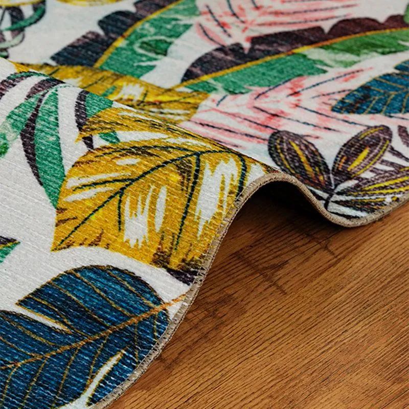 Aiden Tropical Carpet - Yellow & Green media 4
