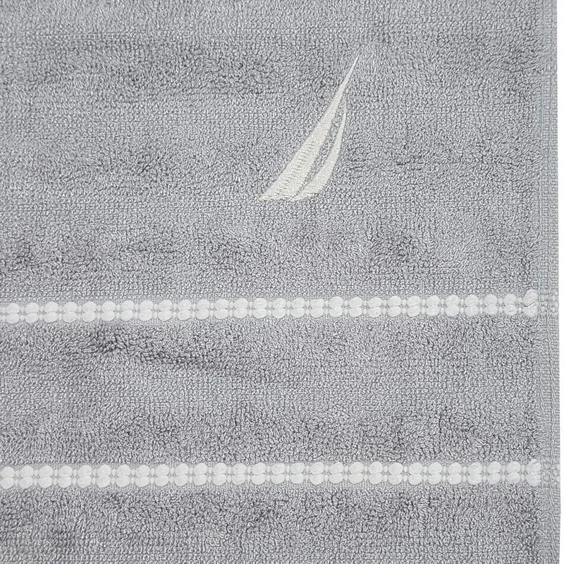 Nautica Oasis Hand Towel (Grey) - Set Of Two media 5