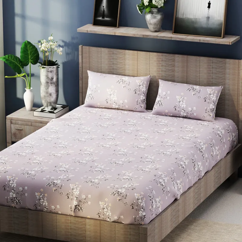 Tiny Bloom Microfiber Bedsheet - 140 GSM media 3
