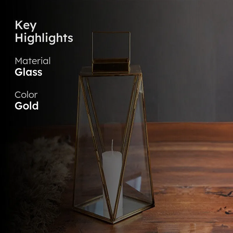 Lanterno Brass Candle Holder media 2