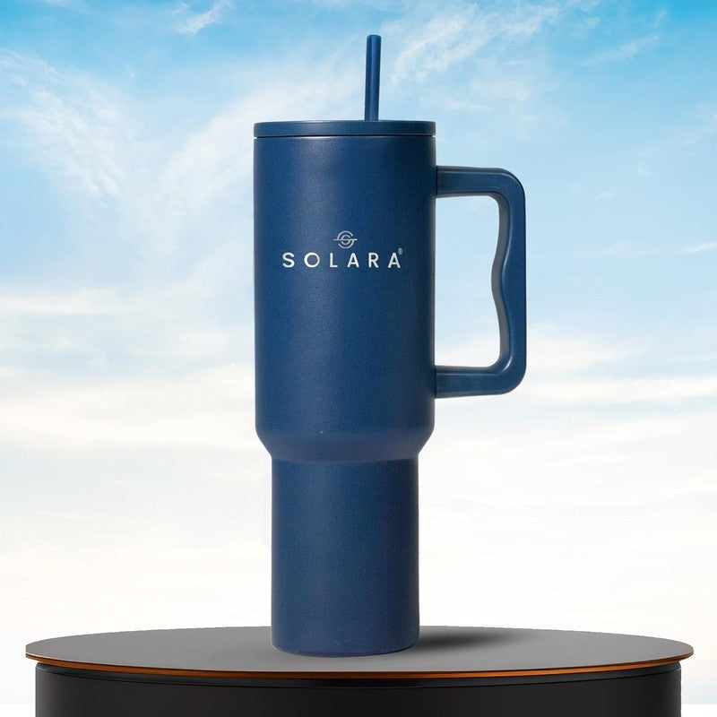 Solara Aqua Joy Stainless Steel Tumbler (1200 mL) - Blue media 3