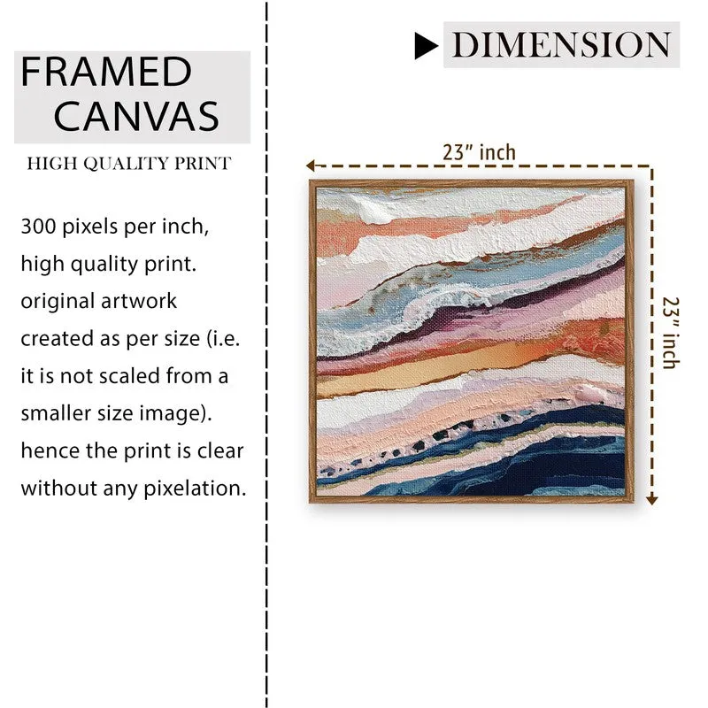 Dreamy Horizon Canvas Wall Art With Frame media 9