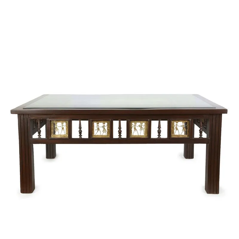 Aloha Teak Wood Center Table media 4