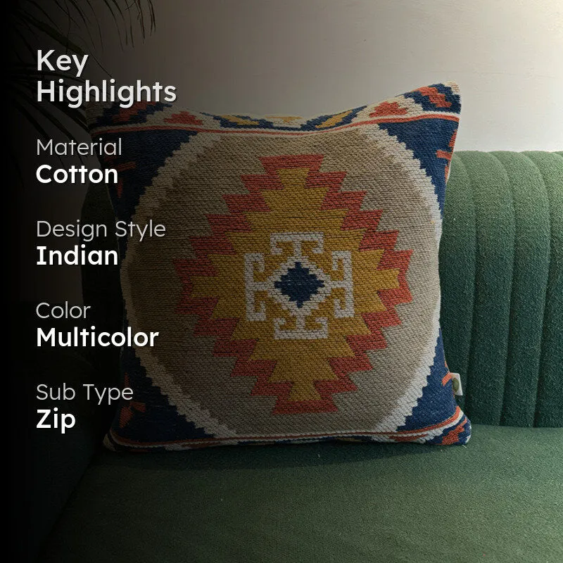 Tribe Loom Jacquard Cushion Cover media 2