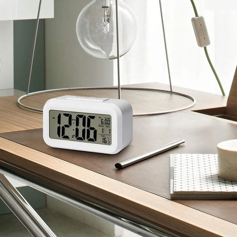 Time Nest Rectangle Plastic Table Clock media 4