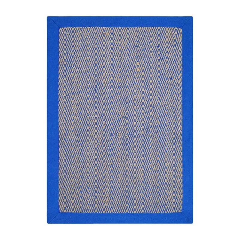 ChevronTread Anti-Slip Jute Door Mats - Blue media 7