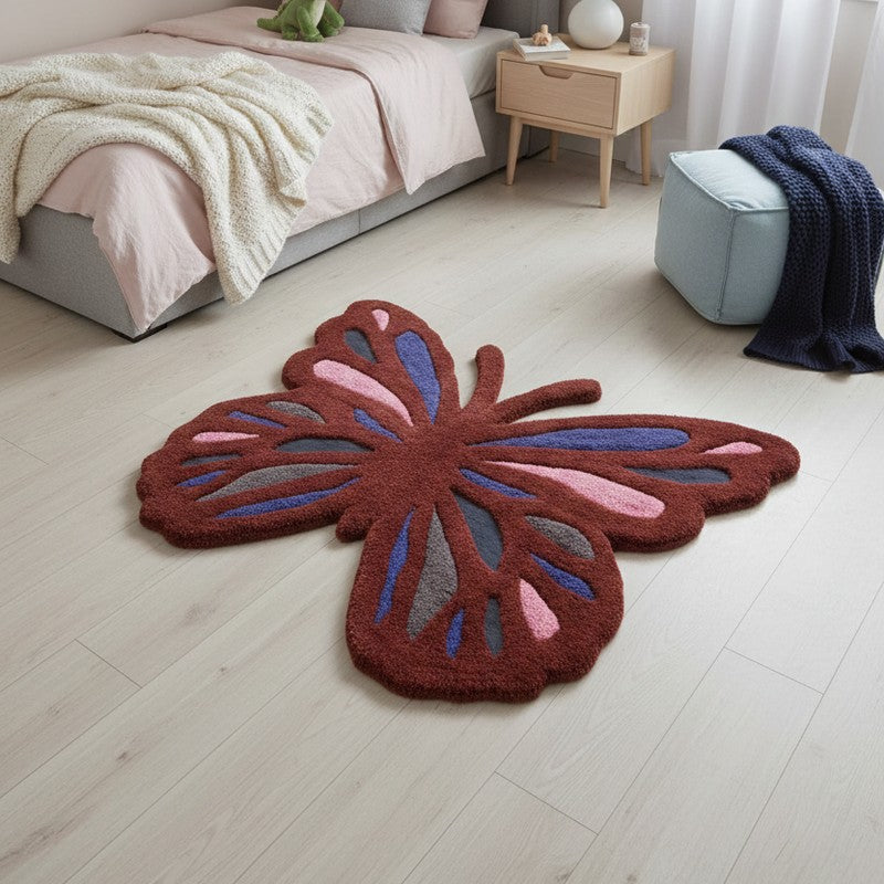 Butterfly Garden Wool Carpet media 3
