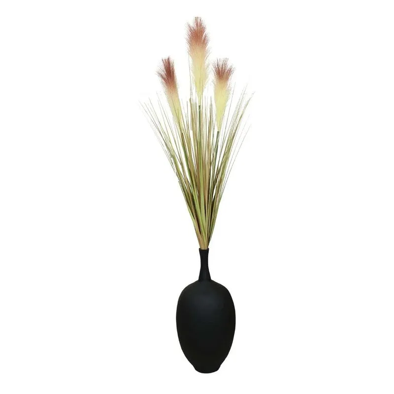 Artificial Brown Pampas Grass Without Pot - 3.3 Feet media 5