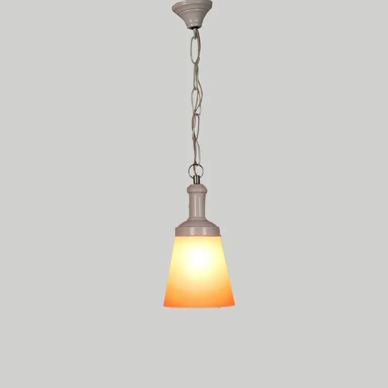 Soft Orange PVC Ceiling Lamp media 4