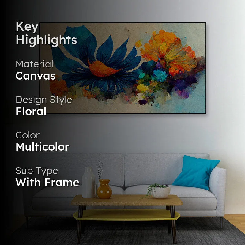 Pilio Bloom Canvas Wall Painting media 2