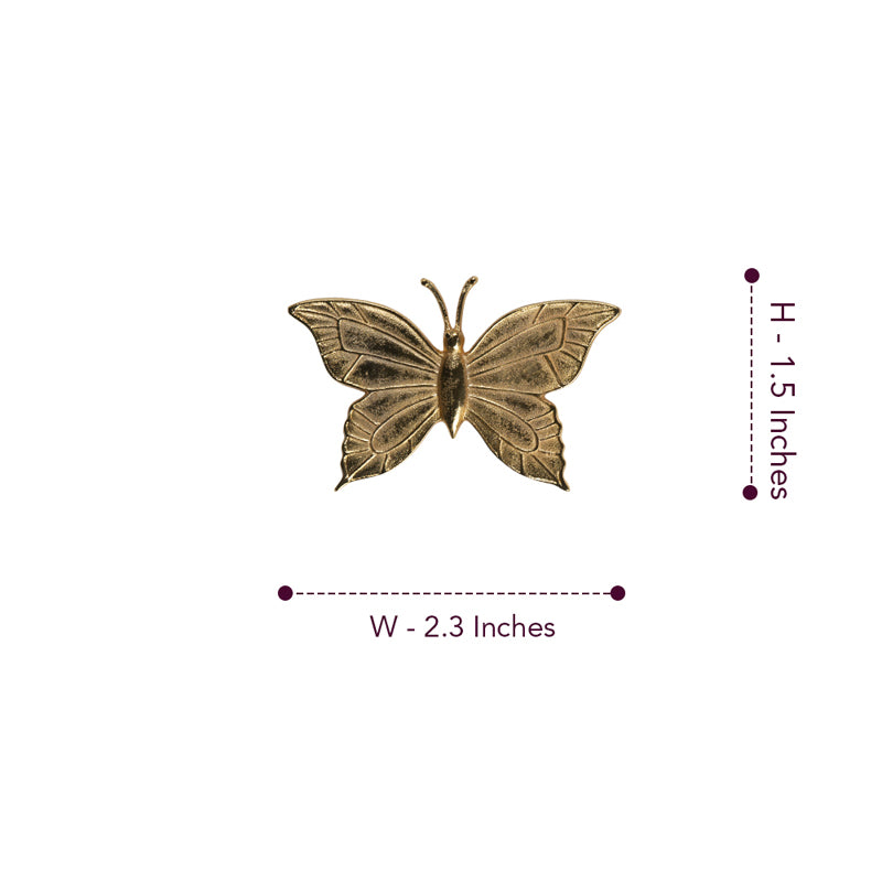 Ailes De Papillon Aluminium Wall Art - Set Of Five media 7