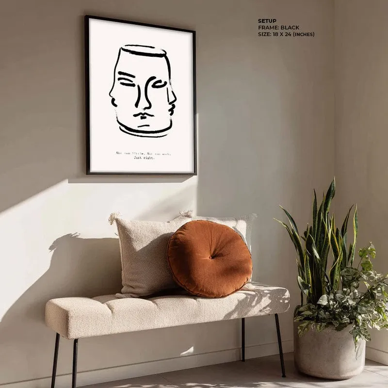 Equillibrium Archival Canvas Wall Art - Black Frame media 4