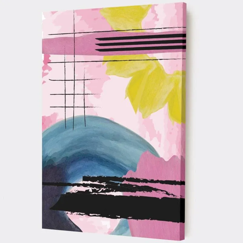 Abstract Moor Canvas Wall Painting media 5