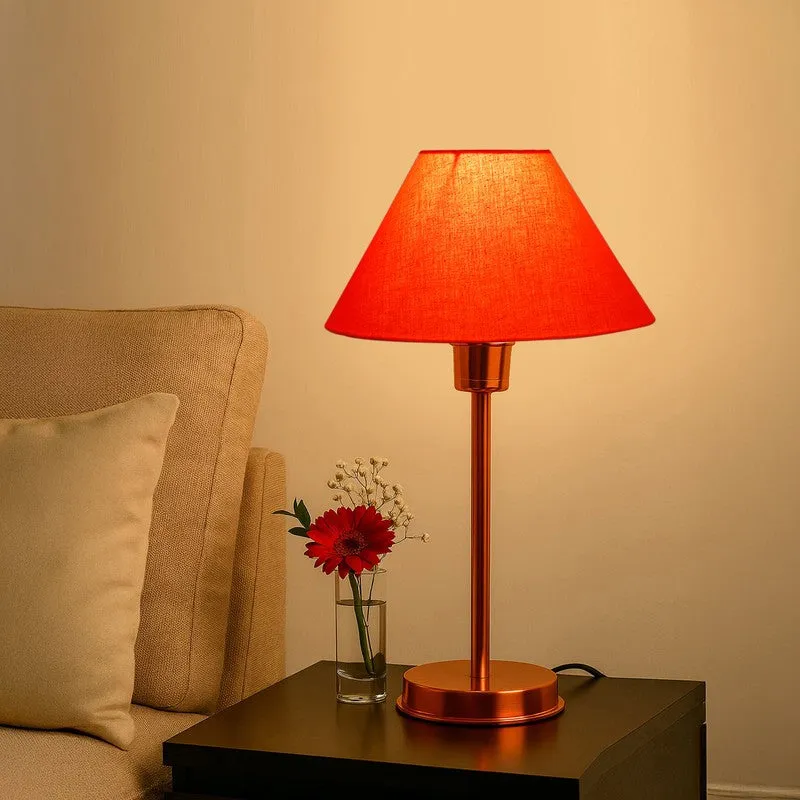 Kavira Elyn Metal Table Lamp - Orange media 4
