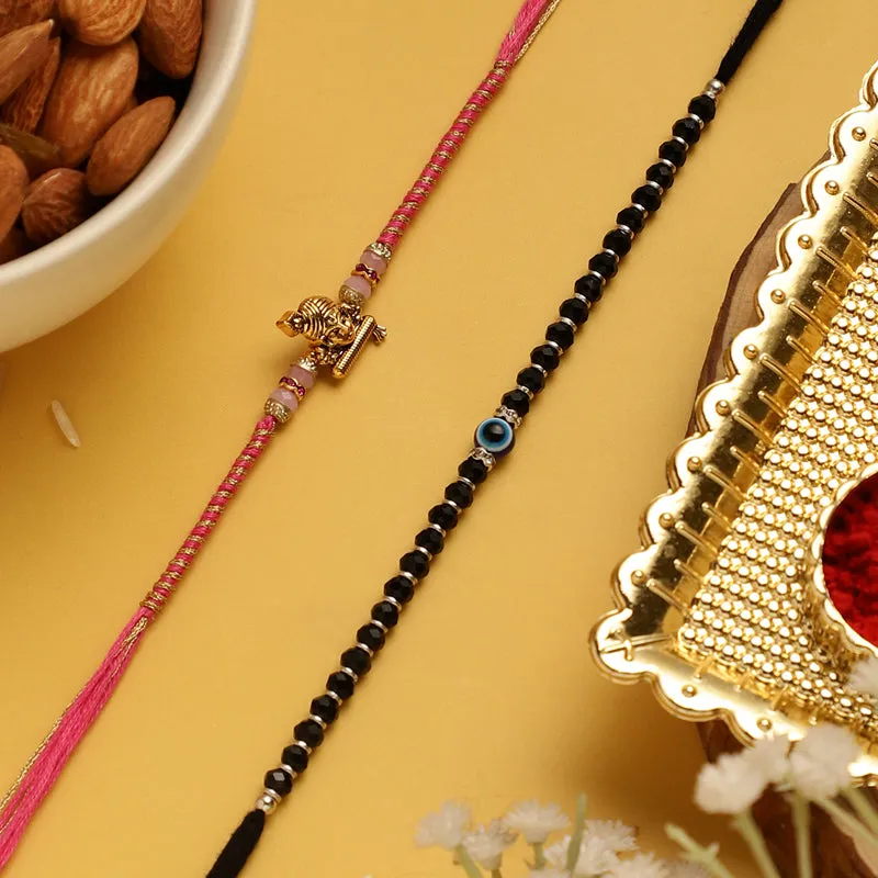 Nidha Krishna & Evil Eye Rakhi Hamper media 4