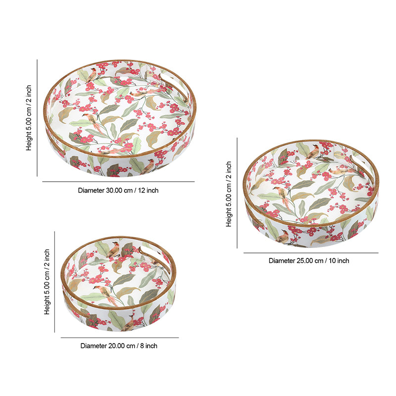 India Circus Amiri Round Serving Tray media 7