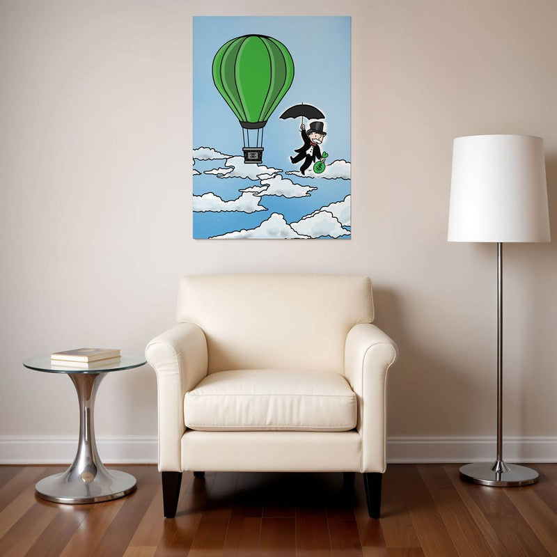 Skyward Adventure Wall Poster