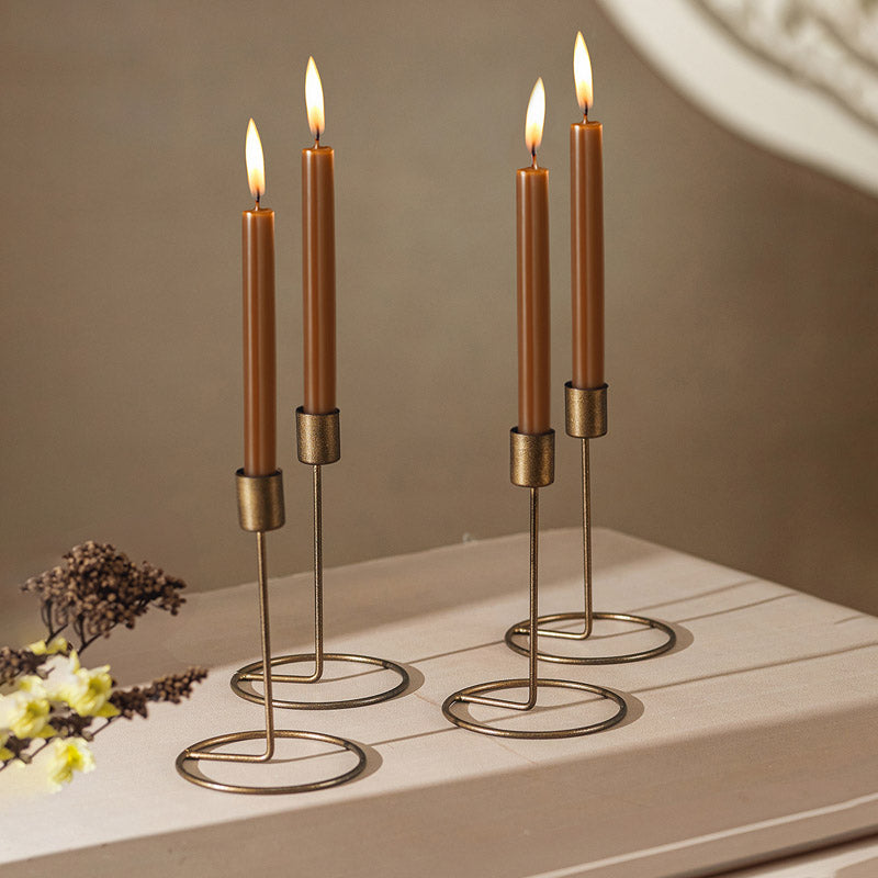 Baia Tealight Candle Holder (Copper) - Set of Four