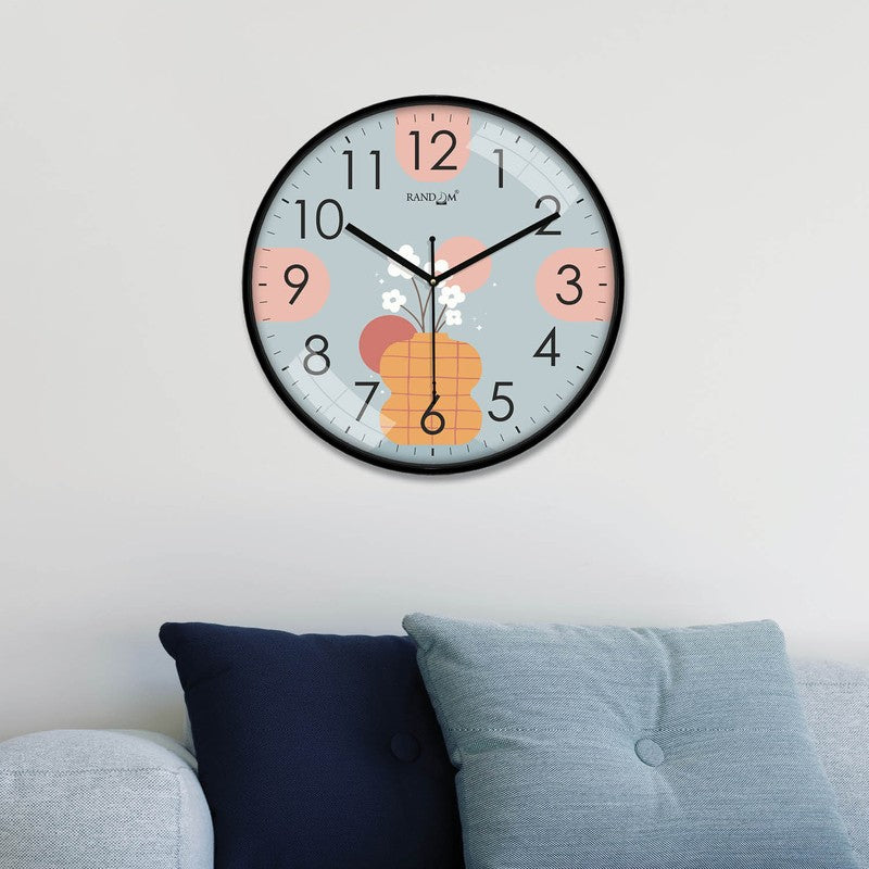 Journey Round Analog Wall Clock - Multicolor