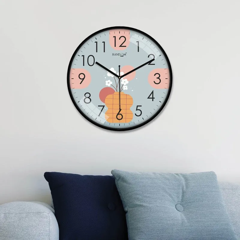 Journey Round Analog Wall Clock - Multicolor media 1