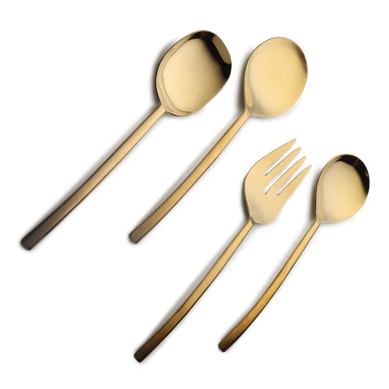 Ava Luxe Serving Set - Four Piece Set media 4