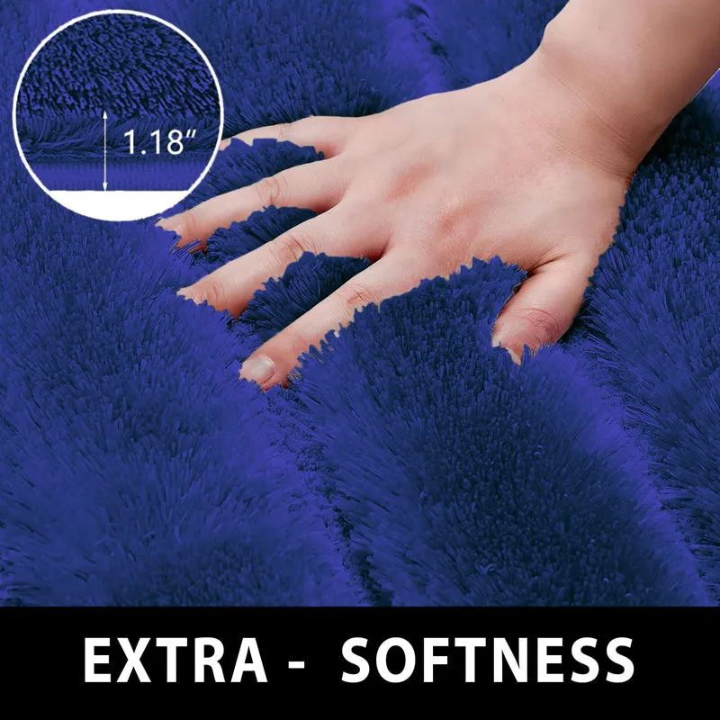 Toronto Touch Microfiber Bath Mat - Blue media 4