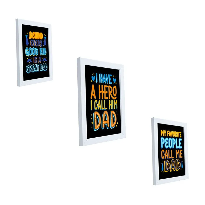 Hero Dad Wall Art - Set Of Three media 3