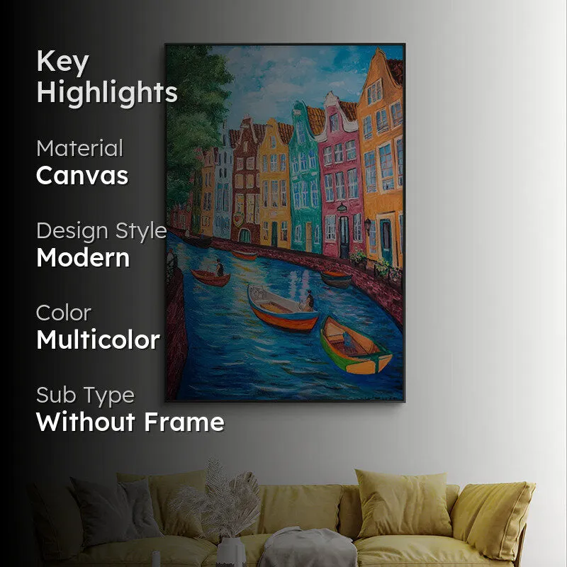 Venecian Dreams Wall Painting media 2