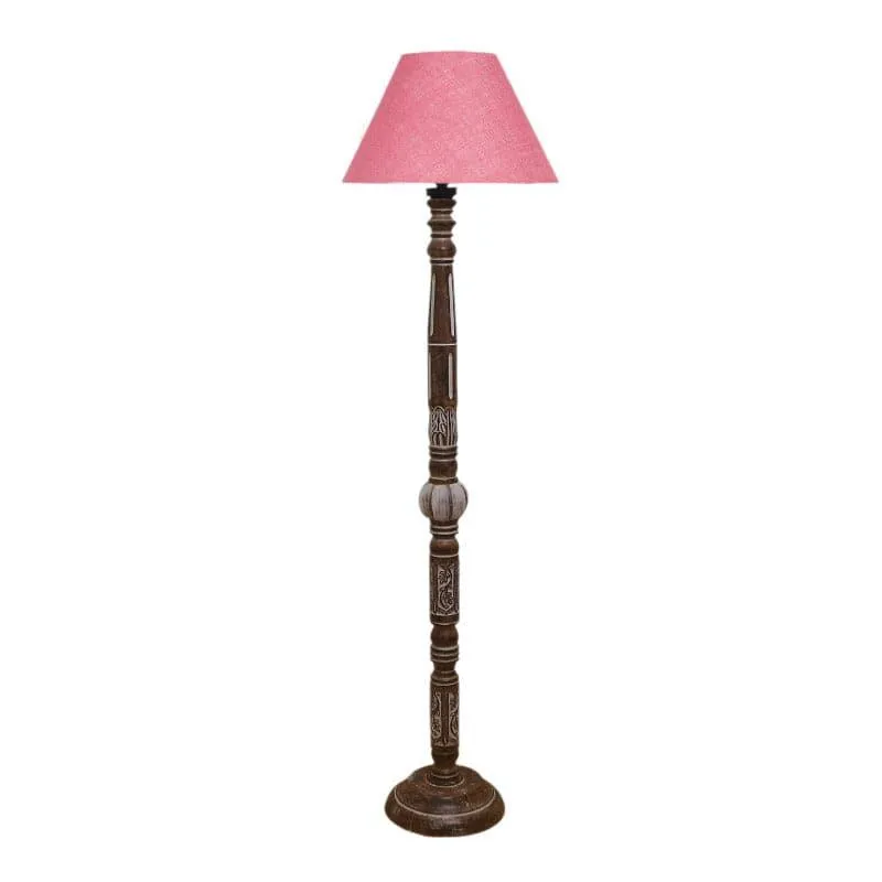 Colton Ezra Floor Lamp - Pink media 4