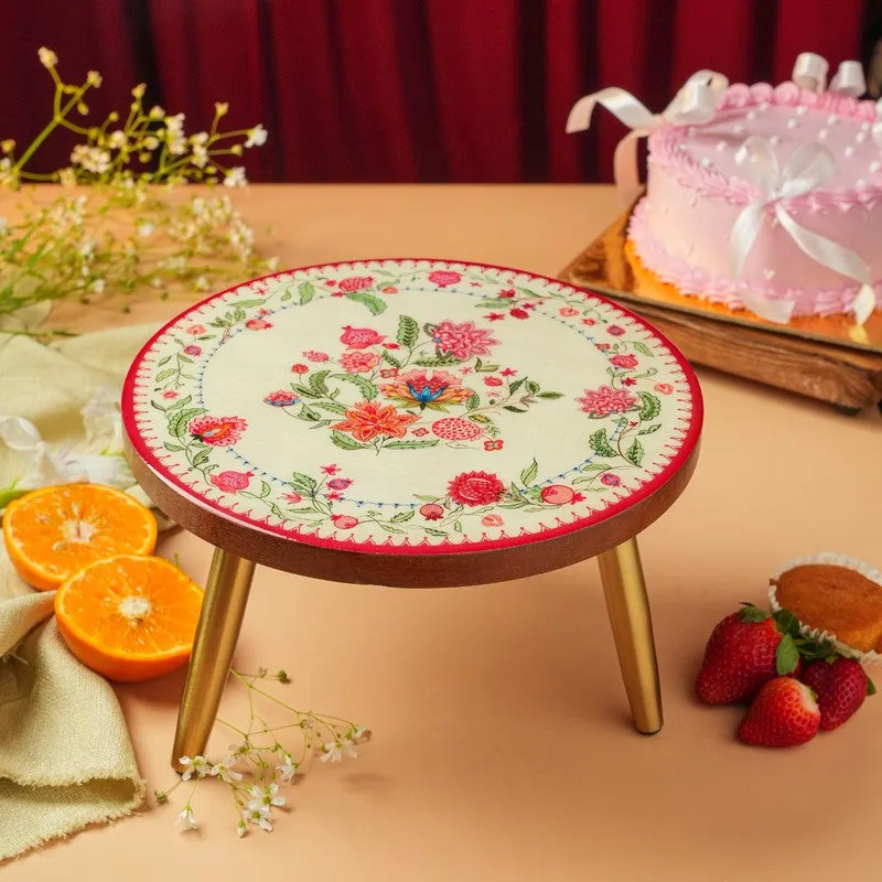 Classic Bloom Cake Stand - Multicolor media 1