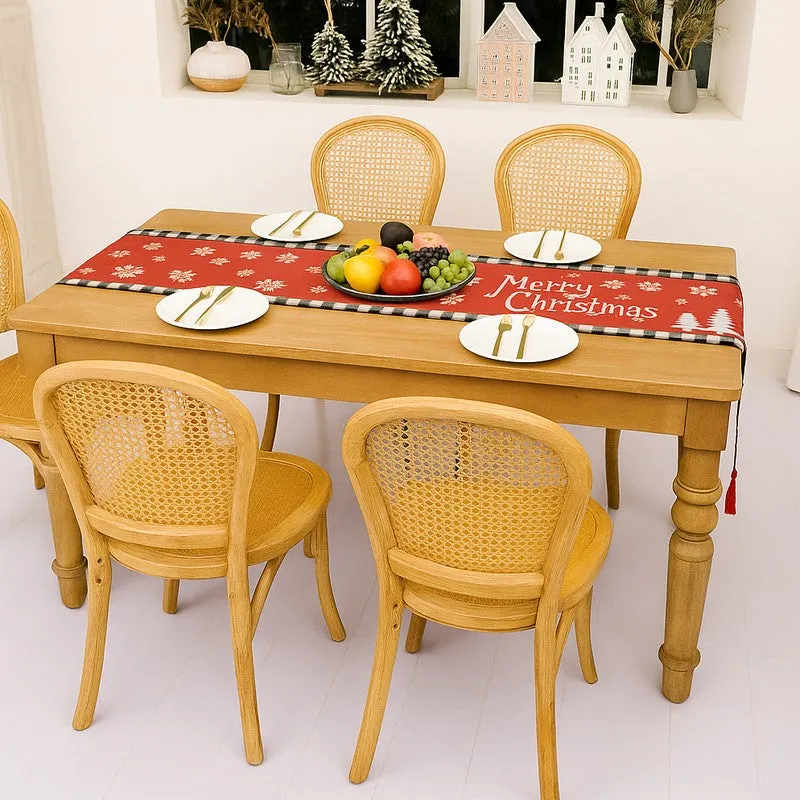 Merry Christmas Festive Table Runner media 4