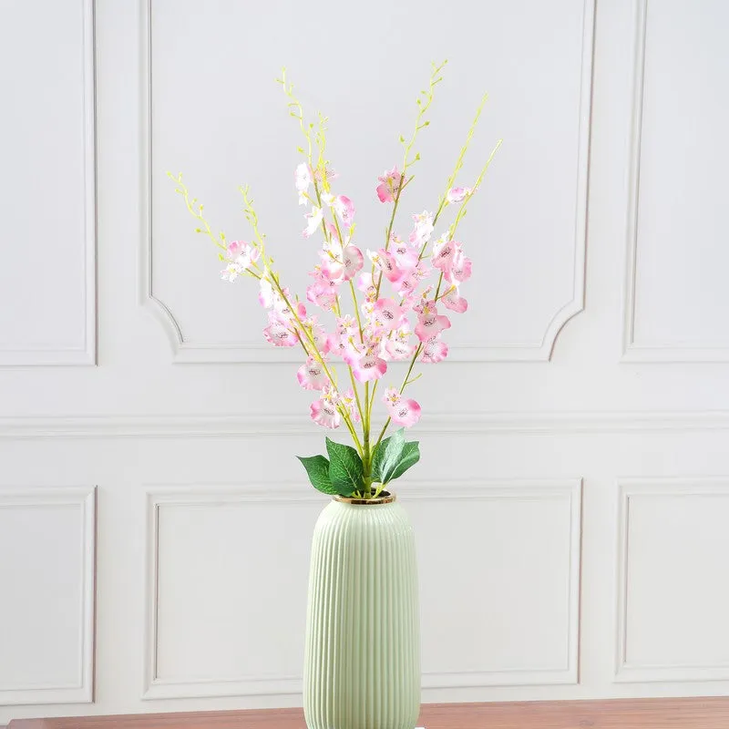 Cross Orchid Artificial Flowers - Light Pink media 4