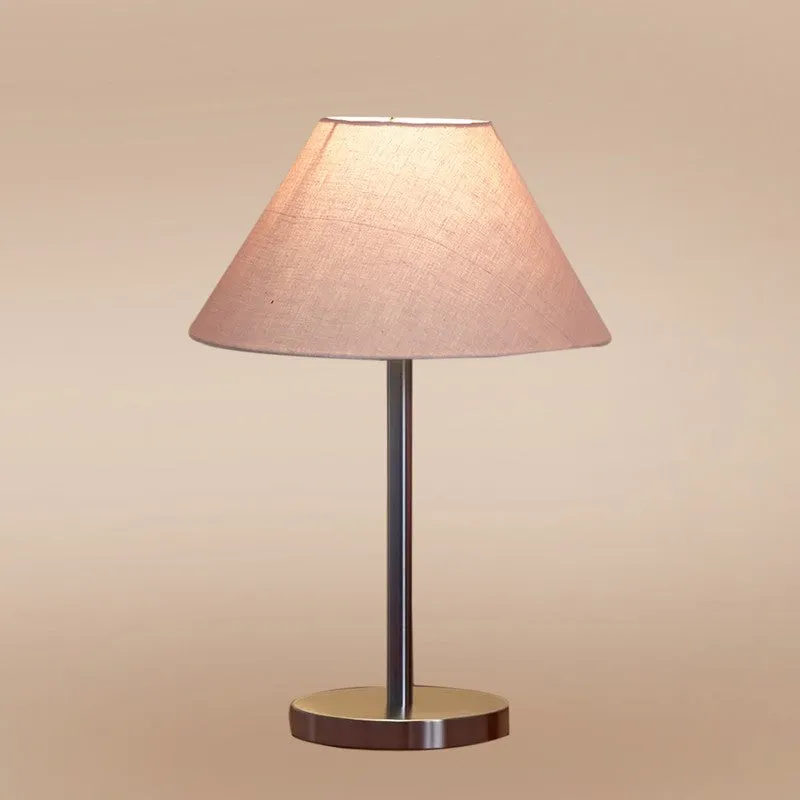 Noctra Tone Glow Metal Table Lamp - Grey media 6
