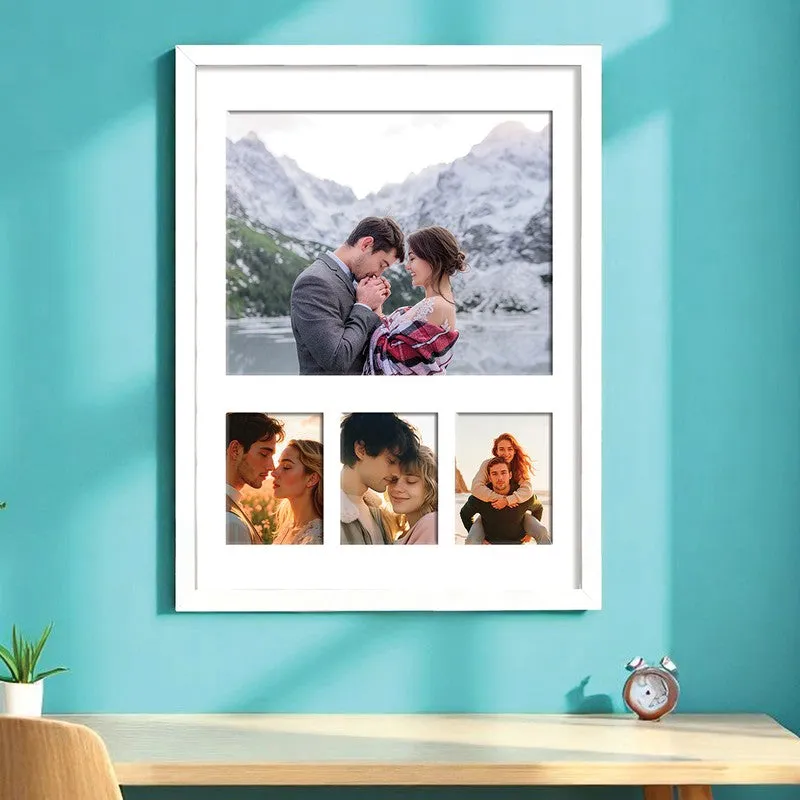 Memo Collage Photo Frame - White media 3
