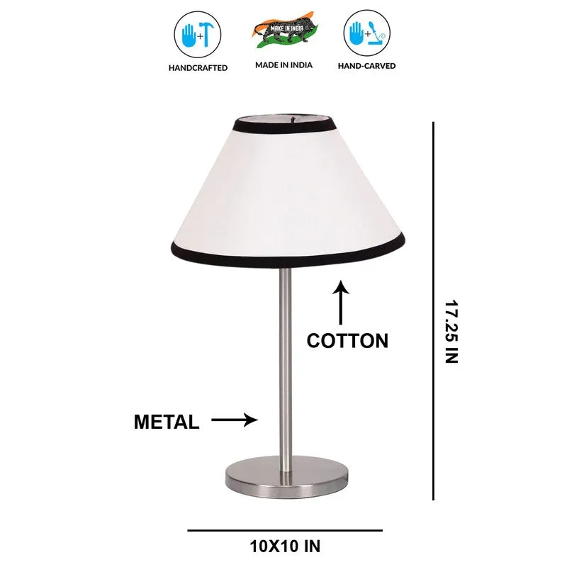Noctra Maison Glow Metal Table Lamp - White media 8
