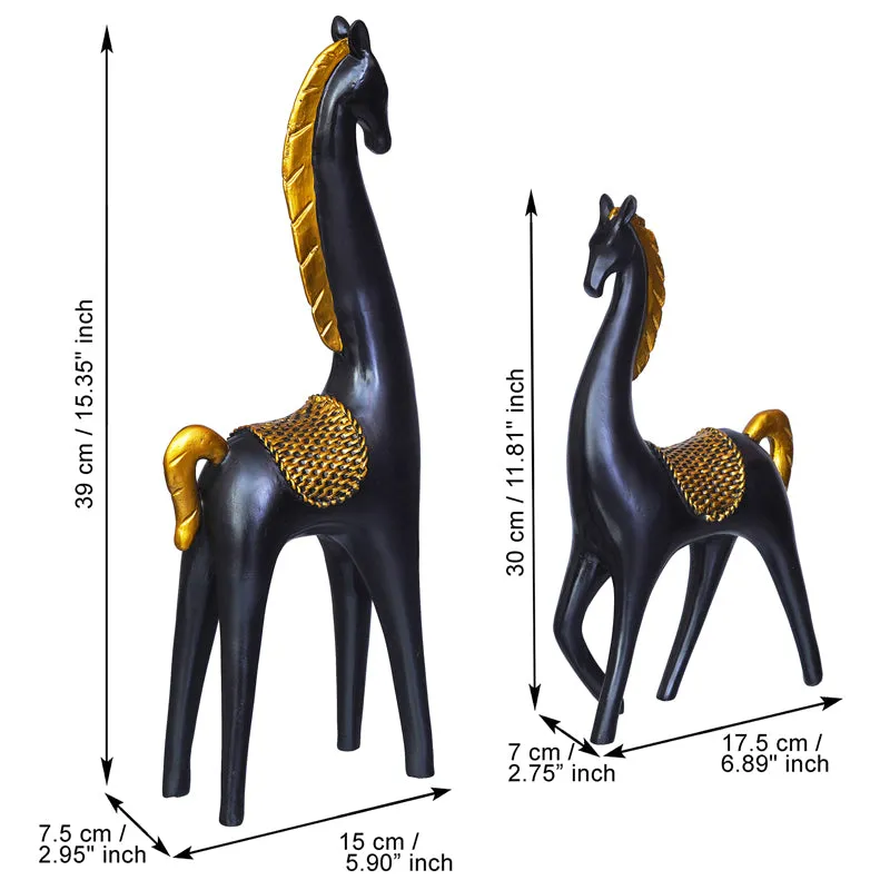 Mysti Stallion Showpiece - Set Of Two media 6