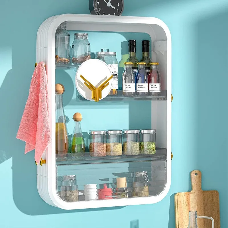 Easy Store Wall Shelve - White media 1
